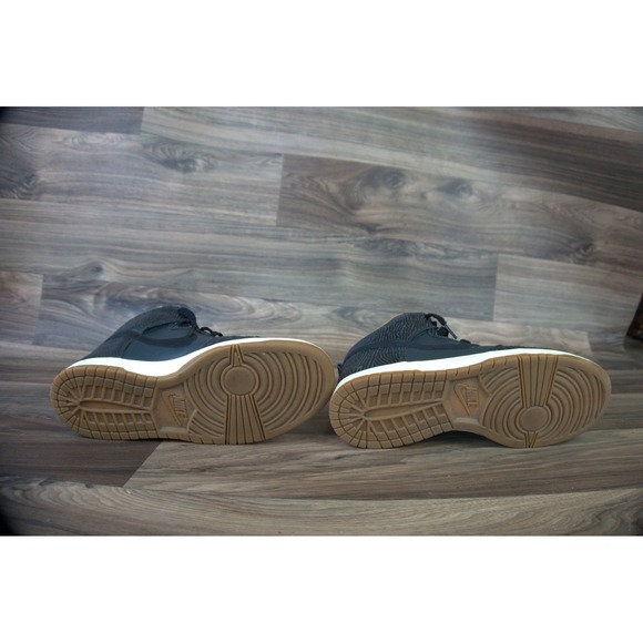 Nike Dunk High Premium Black Zebra Print Sneakers Mens Size 10 - Picture 5 of 9